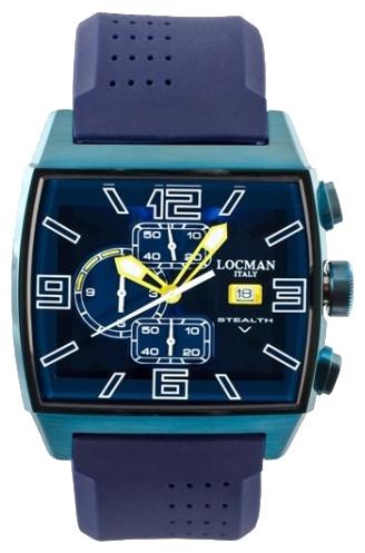 Wrist watch LOCMAN 0301BLBLFYL0SIB for men - 1 photo, picture, image