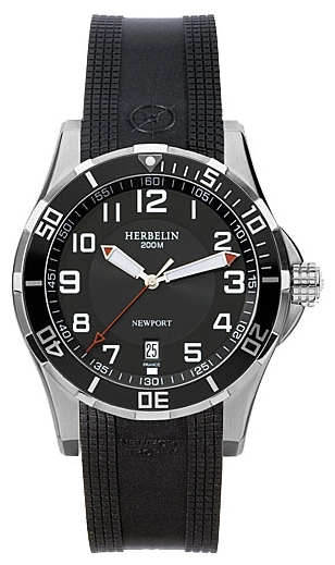 Wrist watch Michel Herbelin 12390-AN04CSM for men - 1 picture, image, photo