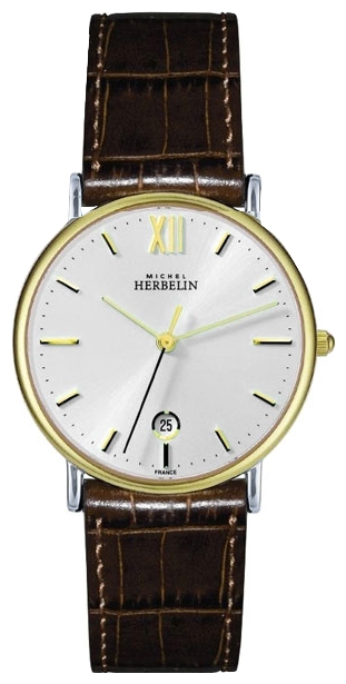 Wrist watch Michel Herbelin 12443-T11GOSM for men - 1 photo, image, picture