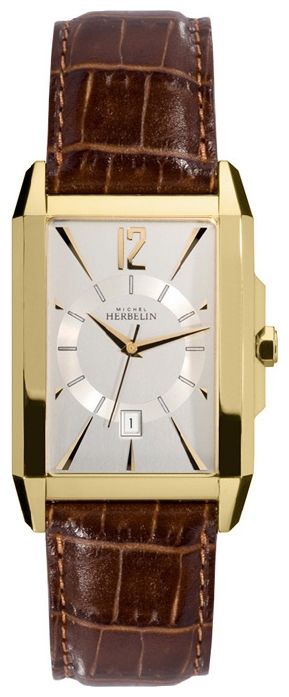 Michel Herbelin 12472-P12GO wrist watches for men - 1 image, picture, photo