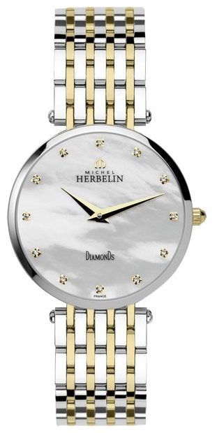 Wrist watch Michel Herbelin 17345-BT89SM for women - 1 photo, picture, image