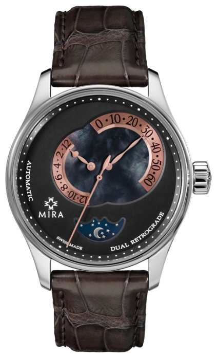 Wrist watch Mira M102SBK for men - 1 picture, image, photo