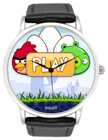 Wrist watch Miusli Angry birds for unisex - 1 image, photo, picture