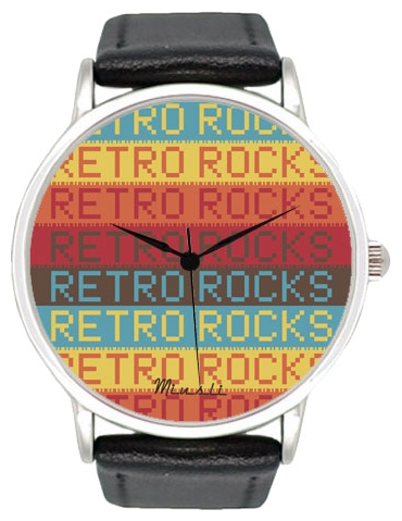 Wrist watch Miusli Retro Rocks for unisex - 1 image, photo, picture