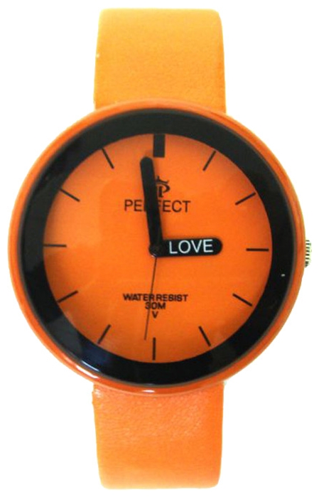 Wrist watch Miusli Round Orange for unisex - 1 picture, photo, image