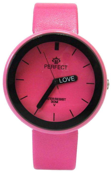 Wrist watch Miusli Round Pink for unisex - 1 photo, image, picture