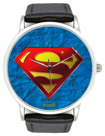 Miusli Superman wrist watches for unisex - 1 image, picture, photo