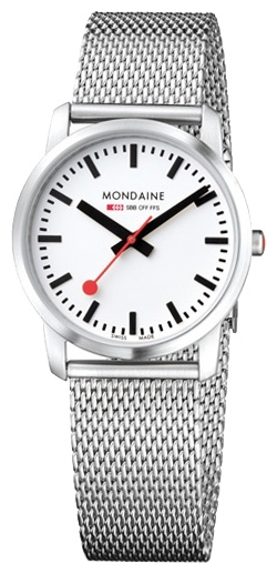 Wrist watch Mondaine A672.30351.16SBM for women - 1 picture, image, photo