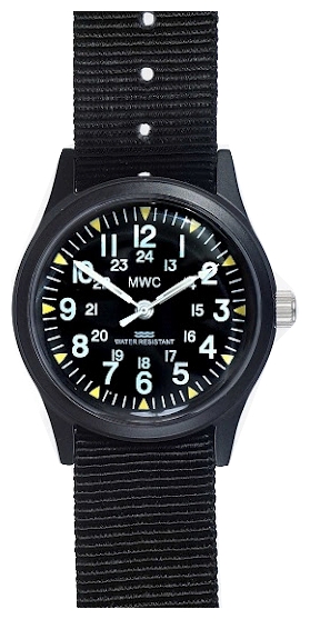 Wrist watch MWC NAM/BLK/MET for men - 1 image, photo, picture