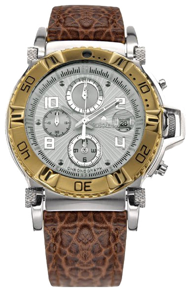 Wrist watch Nexxen NE10902CHM 2T/SIL/BRN for men - 1 photo, image, picture