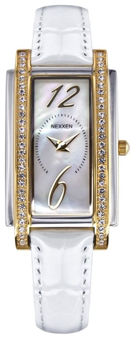 Wrist watch Nexxen NE12503CL 2T/SIL/WHT for women - 1 photo, picture, image