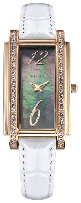 Nexxen NE12503CL RG/BLK/WHT wrist watches for women - 1 image, picture, photo