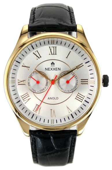 Wrist watch Nexxen NE12801M GP/WHT/BLK for men - 1 picture, image, photo