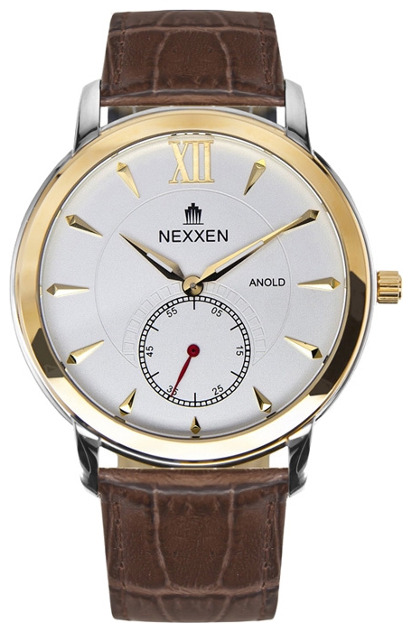 Wrist watch Nexxen NE12802M 2T/WHT/BRN for men - 1 image, photo, picture