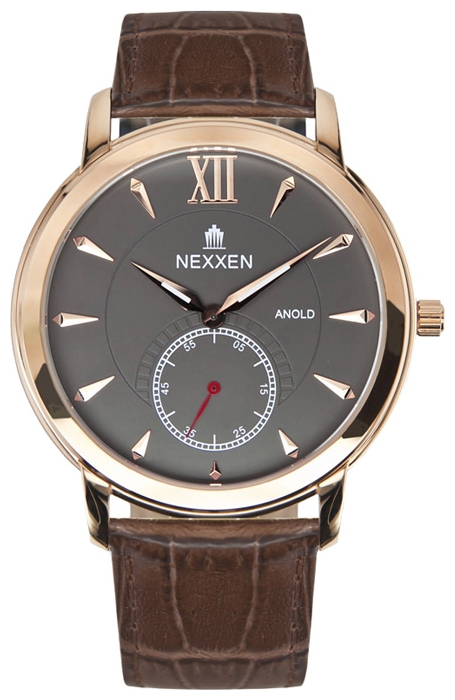 Wrist watch Nexxen NE12802M RG/BLK/BRN for men - 1 image, photo, picture