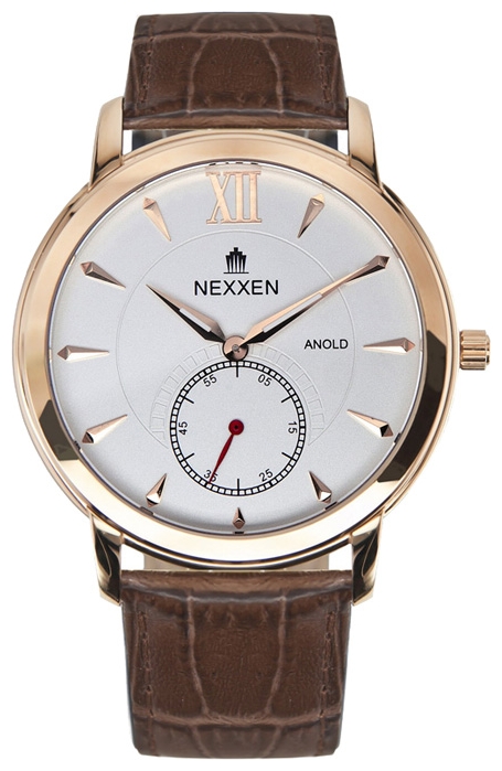 Wrist watch Nexxen NE12802M RG/WHT/BRN for men - 1 picture, image, photo