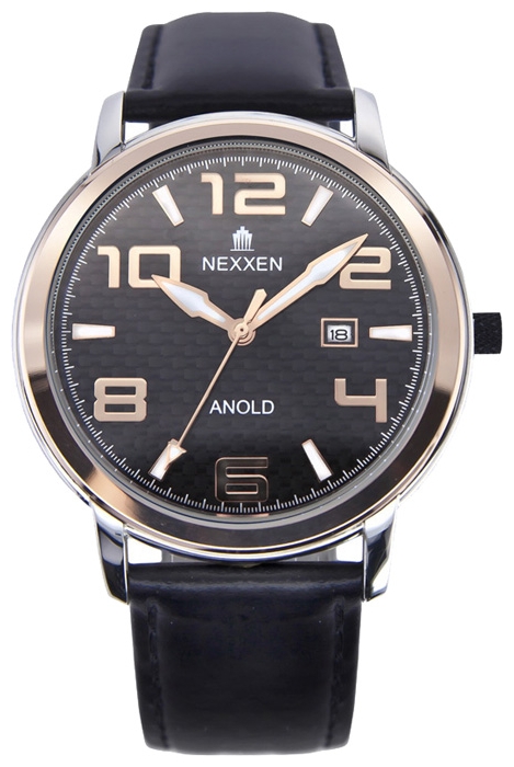 Wrist watch Nexxen NE12803M PNP/RG/BLK/BLK for men - 1 picture, image, photo