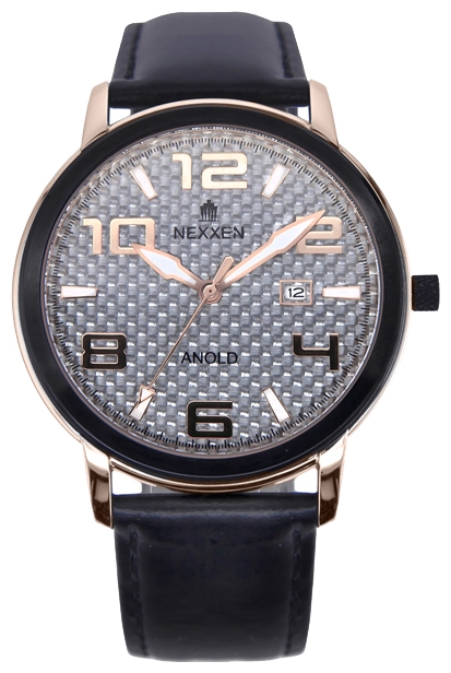 Wrist watch Nexxen NE12803M RG/BLK/SIL/BLK for men - 1 picture, photo, image