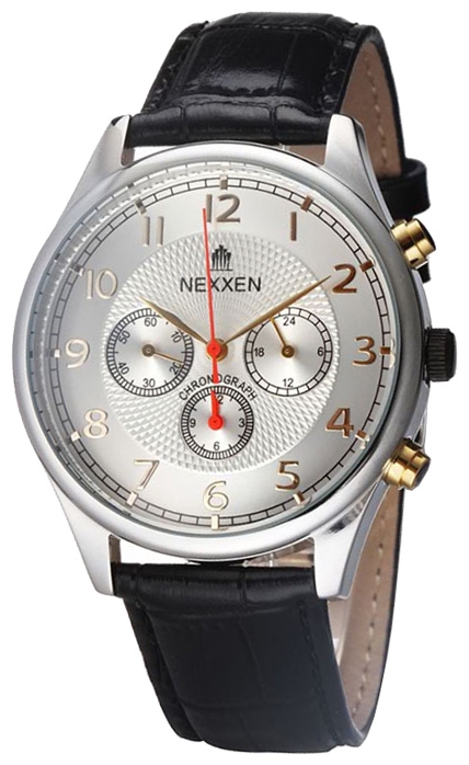 Wrist watch Nexxen NE12901CHM 2T/WHT/BLK for men - 1 picture, image, photo