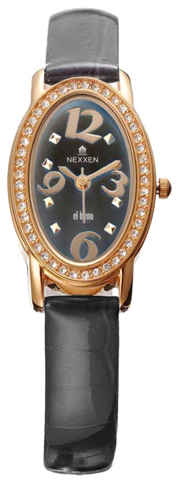 Wrist watch Nexxen NE7509CL RG/BLK/BLK(MOP) for women - 1 photo, picture, image