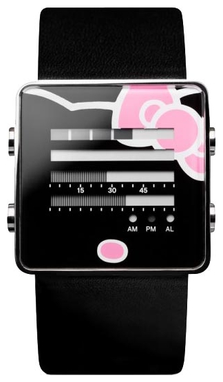 Nooka Hello Kitty Zen-H Black wrist watches for women - 1 image, picture, photo