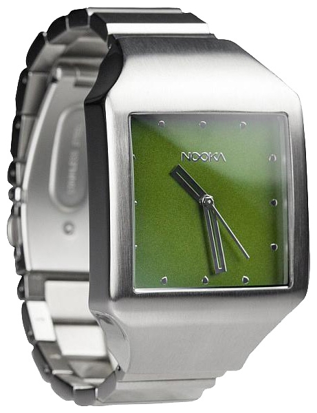 Wrist watch Nooka Zeel Zan 20 Olive Bracelet for unisex - 2 picture, image, photo