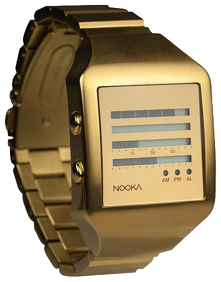 Wrist watch Nooka Zeel Zen-H 20 Gold Bracelet for unisex - 2 photo, image, picture