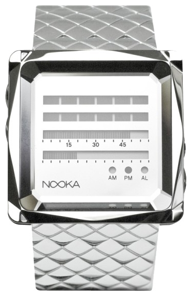 Wrist watch Nooka Zem Zen-H Mirror Steel for unisex - 1 photo, picture, image