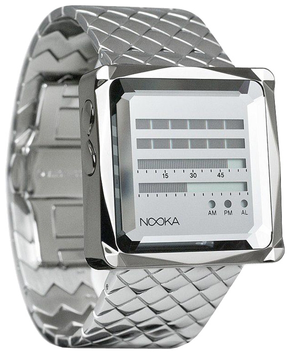 Wrist watch Nooka Zem Zen-H Mirror Steel for unisex - 2 photo, picture, image