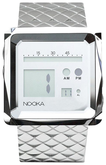 Wrist watch Nooka Zem Zoo Mirror Steel for unisex - 1 photo, picture, image