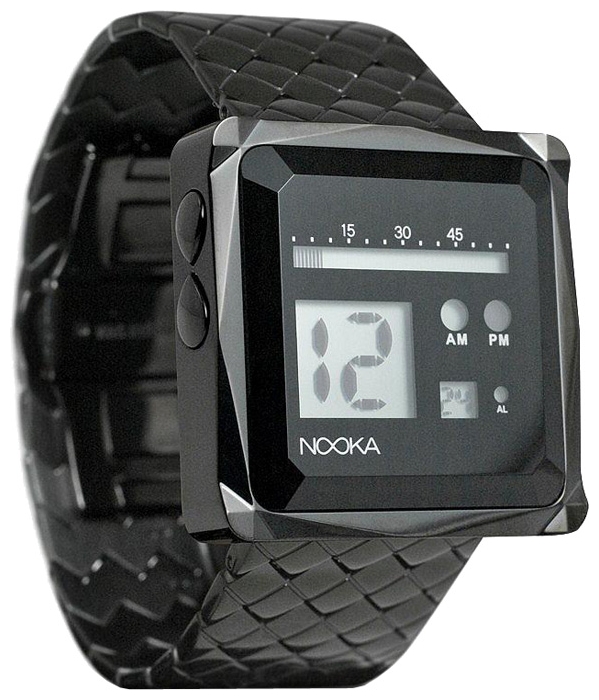 Wrist watch Nooka Zem Zoo Night Steel for unisex - 2 photo, image, picture
