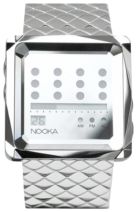 Wrist watch Nooka Zem Zot Mirror Steel for unisex - 1 picture, photo, image