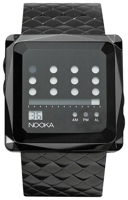 Nooka Zem Zot Night Steel wrist watches for unisex - 1 image, picture, photo