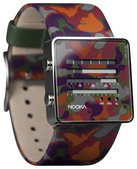 Wrist watch Nooka Zen-H Urban Camo for unisex - 2 image, photo, picture