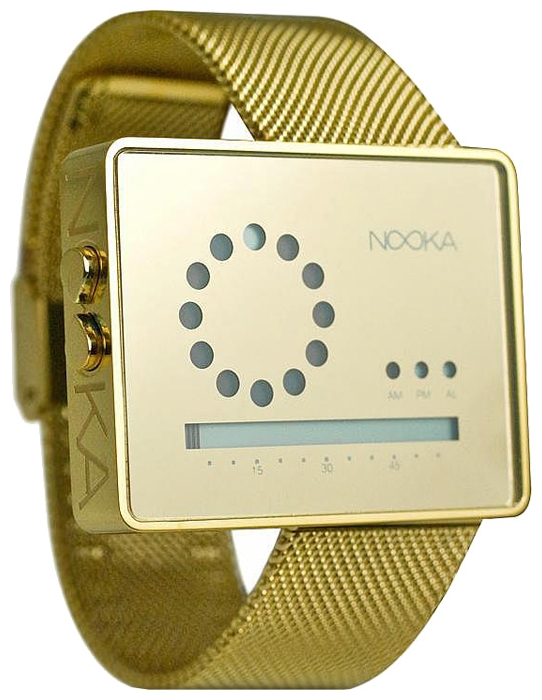 Wrist watch Nooka Zirc Gold for unisex - 2 photo, picture, image