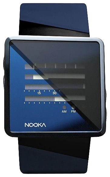Nooka Zizm Midnight Blue wrist watches for unisex - 1 image, picture, photo