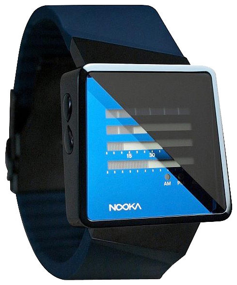 Nooka Zizm Midnight Blue wrist watches for unisex - 2 image, picture, photo
