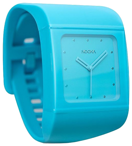 Wrist watch Nooka Zub Zan 40 Neon Blue for unisex - 2 photo, picture, image