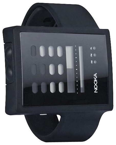 Wrist watch Nooka Zub Zayu Black for unisex - 2 photo, image, picture