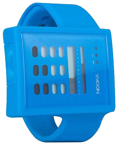 Nooka Zub Zayu Cyan wrist watches for unisex - 2 image, picture, photo
