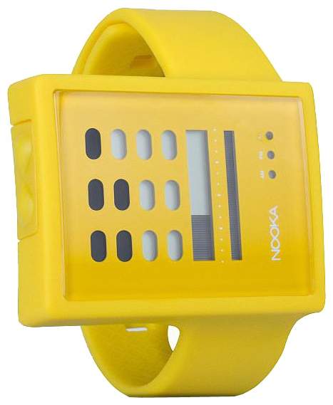 Wrist watch Nooka Zub Zayu Yellow for unisex - 2 image, photo, picture