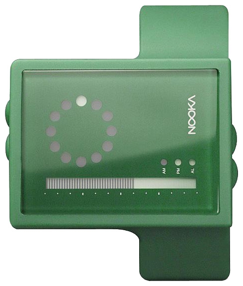 Wrist watch Nooka Zub Zayu Zirc Dark Green for unisex - 1 photo, image, picture