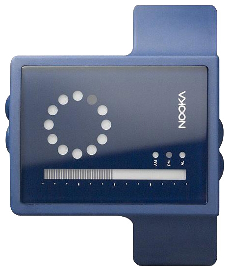 Wrist watch Nooka Zub Zayu Zirc Midnight Blue for unisex - 1 photo, image, picture