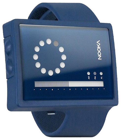 Wrist watch Nooka Zub Zayu Zirc Midnight Blue for unisex - 2 photo, image, picture