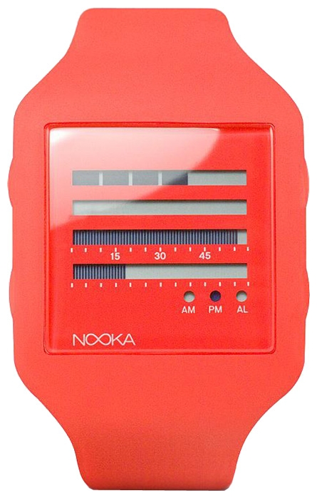 Wrist watch Nooka Zub Zen-H 20 Fire Red for unisex - 1 picture, photo, image