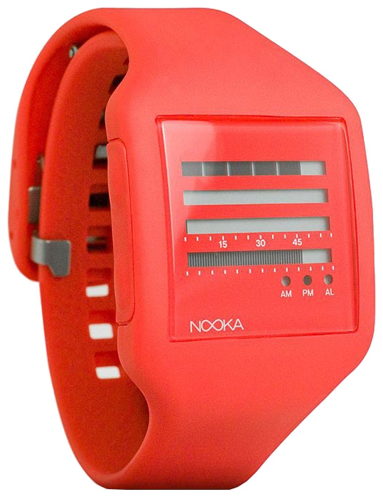 Wrist watch Nooka Zub Zen-H 20 Fire Red for unisex - 2 picture, photo, image