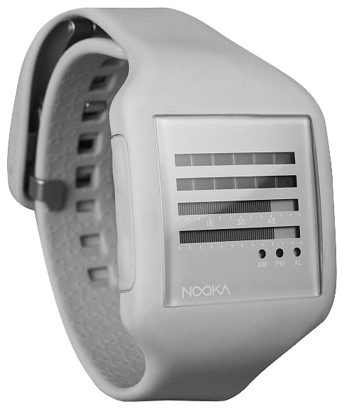 Wrist watch Nooka Zub Zen-H 20 Grey for unisex - 2 photo, image, picture