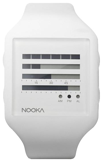 Wrist watch Nooka Zub Zen-H 20 White for unisex - 1 photo, image, picture