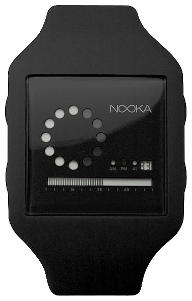 Wrist watch Nooka Zub Zirc 20 Black for unisex - 1 image, photo, picture