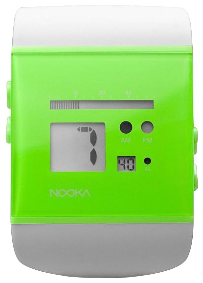 Wrist watch Nooka Zub Zoo 40 Charcoal/Green for unisex - 1 picture, photo, image